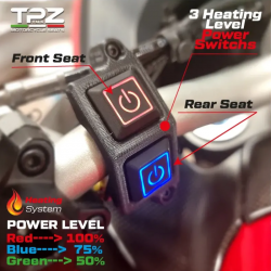 HOXA75AC : Heated Seat Cover Tappezzeria Italia 2025 Honda X-ADV 750