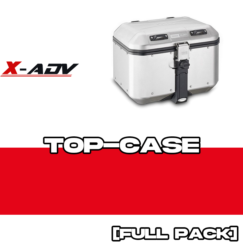 PACK-SR1188-DLM46A : GIVI Trekker Dolomiti 46L Alu Top-Case Pack 2021 Honda X-ADV 750