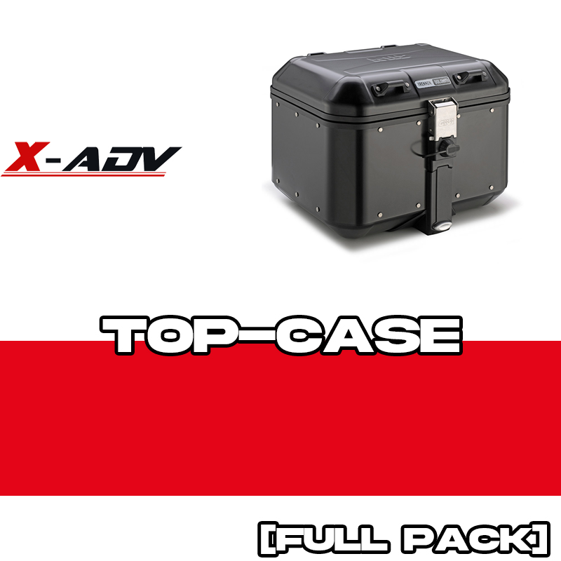 PACK-1156FZ-DLM46B : Pack Top-Case GIVI Trekker Dolomiti 46L Noir Honda X-ADV 750