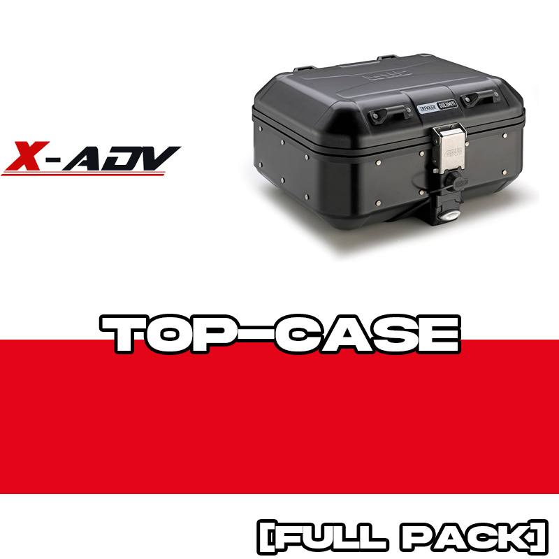 PACK-SR1188-DLM30B : Pack Top-Case GIVI Trekker Dolomiti 30L Negro 2021 Honda X-ADV 750