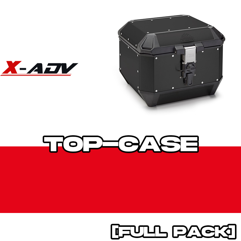PACK-SR1166-ALA44B : GIVI Trekker Alaska 44L Top-Case Pack Black Honda X-ADV 750
