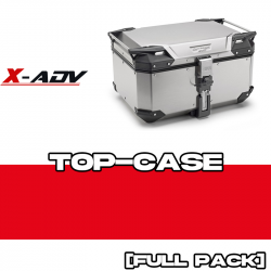 PACK-1156FZ-OBKEV58A : Topcase Set GIVI Trekker Outback Evo Smart 58L Alu Honda X-ADV 750