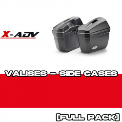 PACK-PLO1188MK-E22 : Pack de valises latérales GIVI E22 2021 Honda X-ADV 750