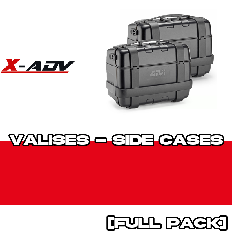 PACK-PL1158-TRK46BB : Seitenkoffer Set GIVI Trekker Lite 46L Honda X-ADV 750