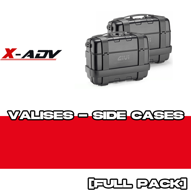 PACK-PL1158-TRK33BB : Set di valigie laterali GIVI Trekker Lite 33L Honda X-ADV 750