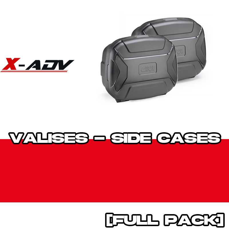 PACK-PL1158-TRK35BPACK2 : Set di valigie laterali GIVI Trekker Lite 35L Honda X-ADV 750