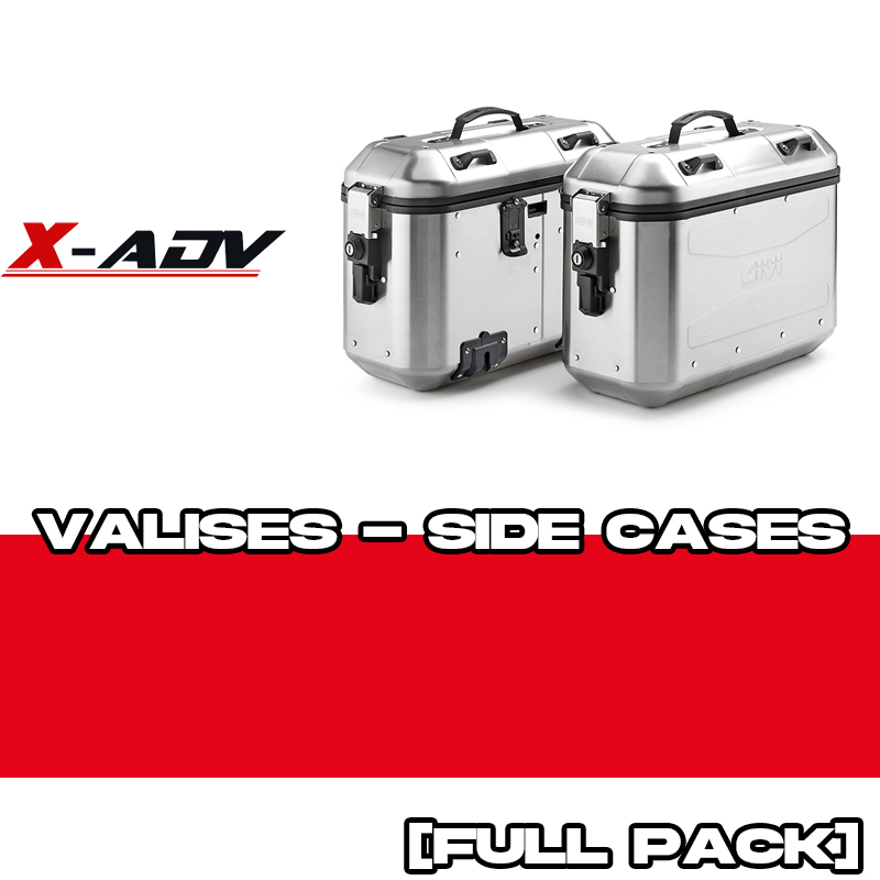 PACK-PL1158-DLMK36APACK2 : GIVI Trekker Dolomiti 36L Alu Side Case Set Honda X-ADV 750