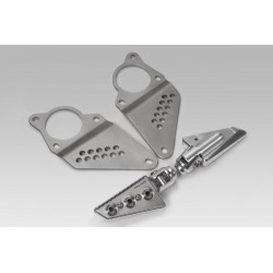 R-0827 : DPM Stainless Steel Rider Foot Pegs Kit Honda X-ADV 750