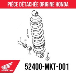 52400-MKT-D01 : Amortisseur Honda 2021 Honda X-ADV 750
