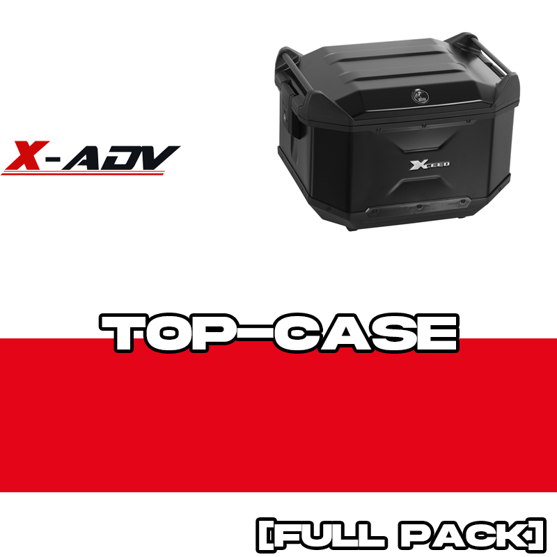 PACK21-XCEED45-N : Pack Top-case Hepco-Becker Xceed 45L Noir 2021 Honda X-ADV 750