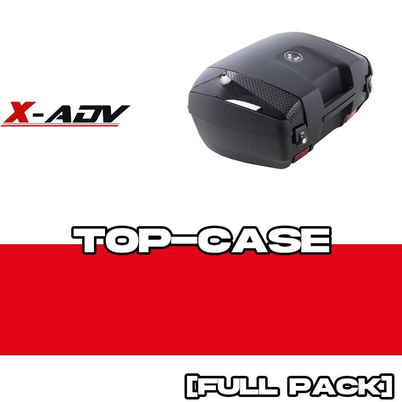 PACK17-JUNIORFTC55 : Kit Top-case Hepco-Becker Junior Flash TC55 Honda X-ADV 750