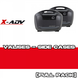 PACK25-VJOURNEY42-N : Set valigie laterali Hepco-Becker Journey 42L Nero 2025 Honda X-ADV 750