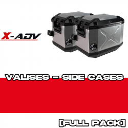 PACK21-XPLORER40-A : Pack maletas laterales Hepco-Becker Xplorer 40L Alu 2021 Honda X-ADV 750