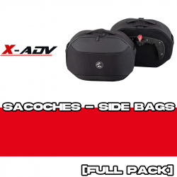 PACK17-STREET-2020 : Set Seitenkoffer Hepco-Becker Street 2020 Honda X-ADV 750