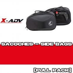 PACK25-STREET-REL : Set Seitenkoffer Hepco-Becker Street Reloaded 2025 Honda X-ADV 750