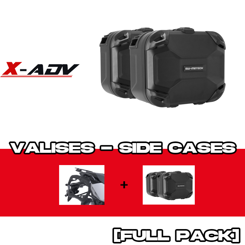 KFT.01.808.65001/B : Kit di valigie laterali SW-Motech DUSC Honda X-ADV 750