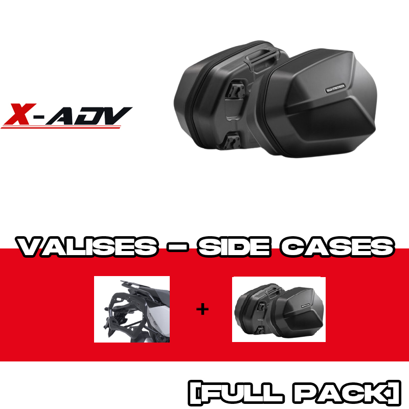 KFT.01.808.60100/B : Pack valises latérales SW-Motech AERO ABS Honda X-ADV 750