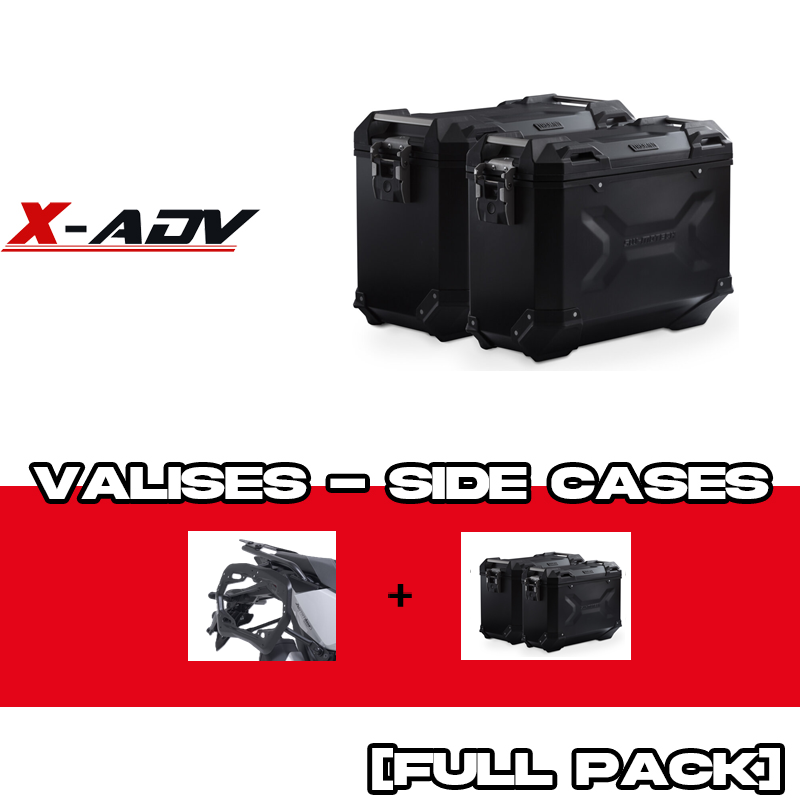 KFT.01.808.70000 : Juego de maletas de aluminio SW-Motech TRAX Honda X-ADV 750