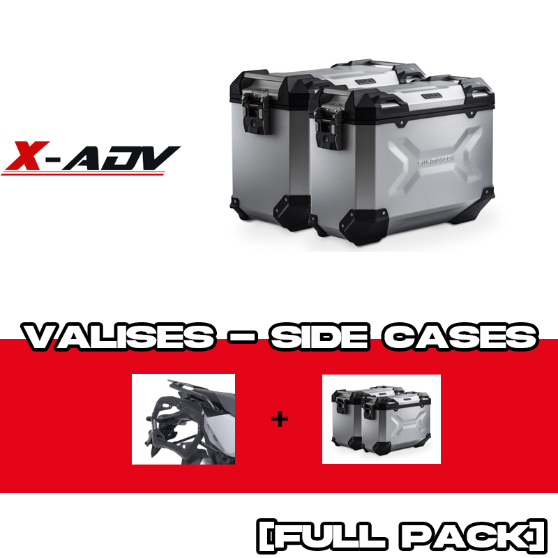 KFT.01.808.70000 : SW-Motech TRAX Aluminum Case Kit Honda X-ADV 750