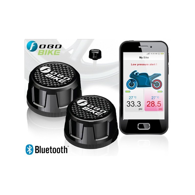FM2410-BK : Système connecté pression des pneus FOBO Honda X-ADV 750 FM2410-BK : Système connecté pression des pneus FOBO Honda X-ADV 750