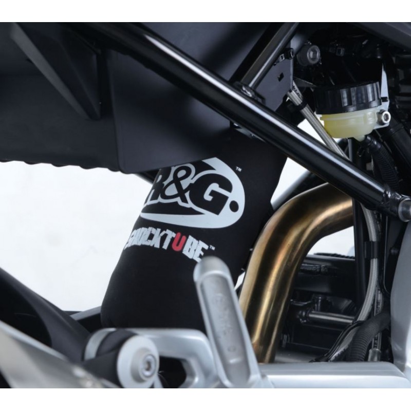 1070041 - SHOCK1BK : Protección de calcetín de amortiguador R&G SHOCK1BK Honda X-ADV 750