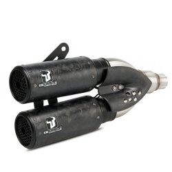 DH6425C2 : Sistema di scarico Ixrace DCX2 Carbonio 2025 Honda X-ADV 750