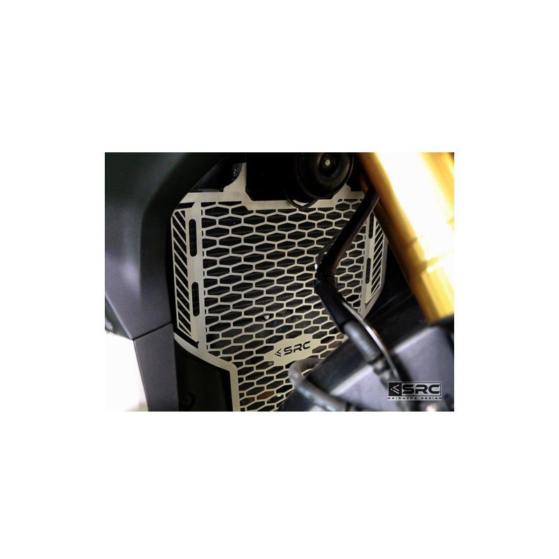 Tbest Protezione Radiatore Moto In Acciaio Inox Per Honda NC750X 2021-2022 - Griglia Parapedate Resistente