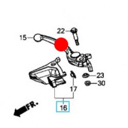 53170-MEJ-016 : Honda OEM Brake lever Honda X-ADV 750