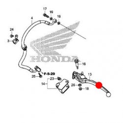 53170-MEJ-016 : Palanca de freno original Honda Honda X-ADV 750