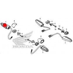 33400-MKH-D01 : Clignotant d'origine Honda Honda X-ADV 750