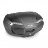 Givi E46 Riviera Monolock® Top Case
 Color and finish-Black Inserts - Silver Reflectors