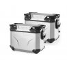 Givi Trekker Outback Evo Smart 44LT Side Cases
 Color and finish-Aluminum